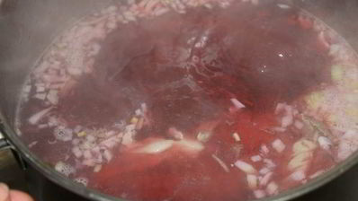 украинский борщ со щавелем