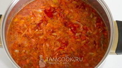 вегетарианский борщ с семечками