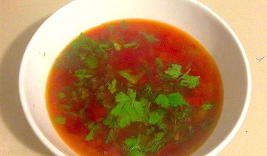 Рецепт вегетерианского борща