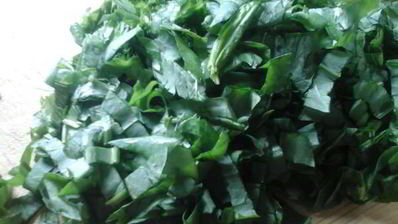 зеленый борщ по-деревенски