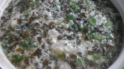 зеленый борщ по-деревенски