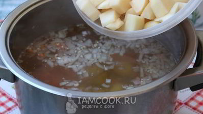 зеленый борщ с фрикадельками и со щавелем