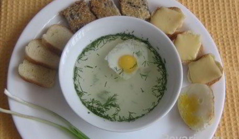 Рецепт бульона с гренками