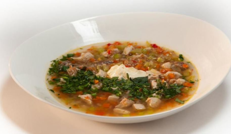 Рецепт гречневого супа с потрошками на курином бульоне