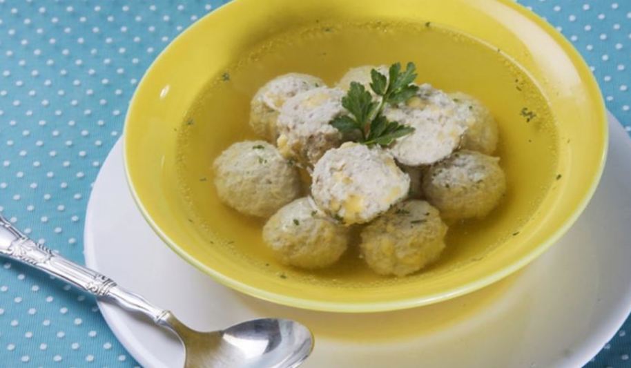 Рецепт куриного бульона с фрикадельками