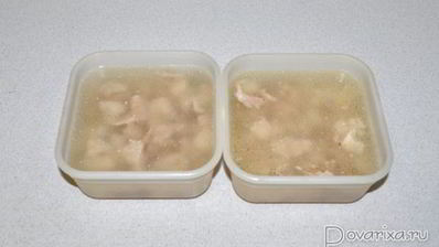 мороженный куриный бульон