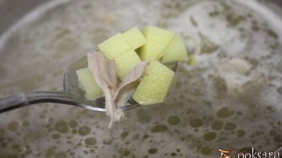 перловый суп на курином бульоне