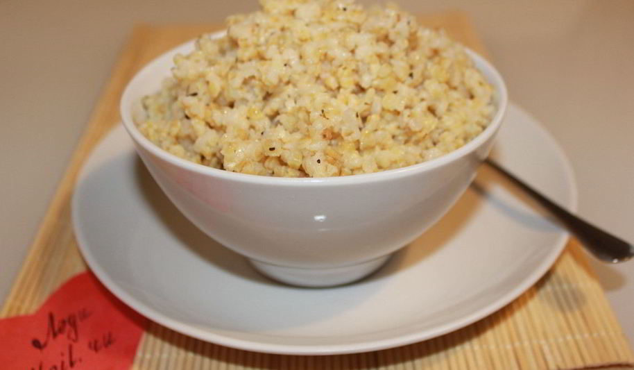 Рецепт пшеничной каши на курином бульоне