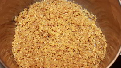 пшеничная каша на курином бульоне