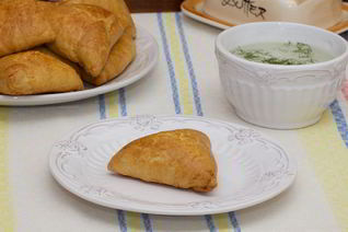 Треугольники с мясом и бульоном