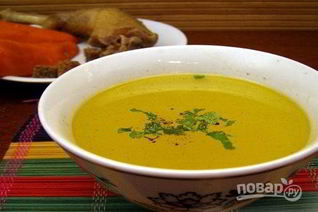 Вкусный куриный бульон