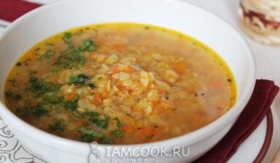 Рецепт чечевичного супа