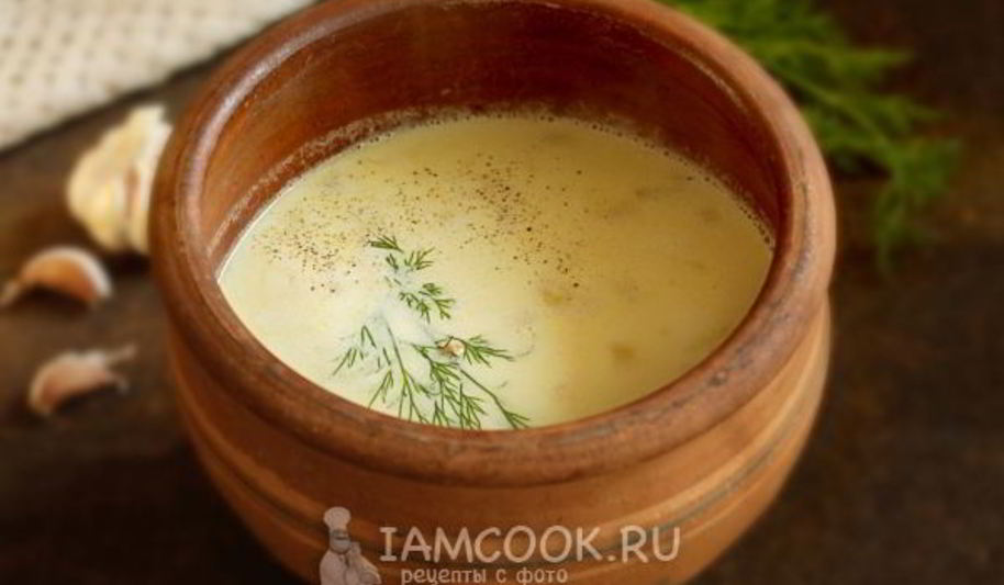 Рецепт чесночного супа в духовке