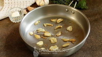 чесночный суп в духовке