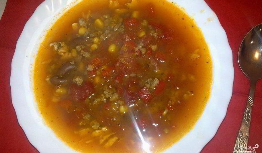 Рецепт фасолевого супа без картошки