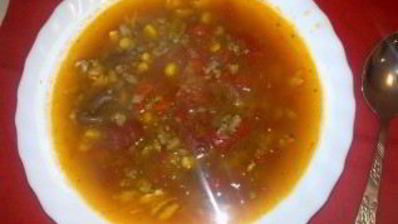 фасолевый суп без картошки