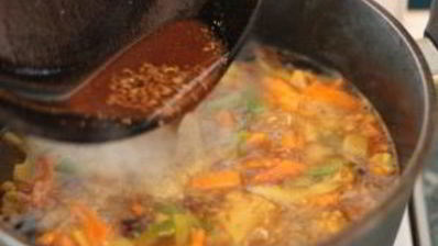 фасолевый суп дал таркари