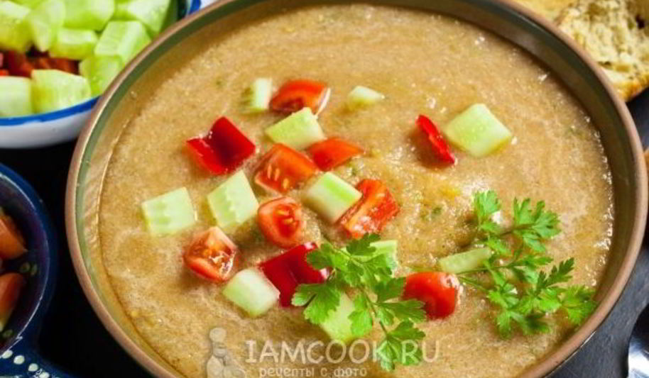 Рецепт андалузского гаспачо