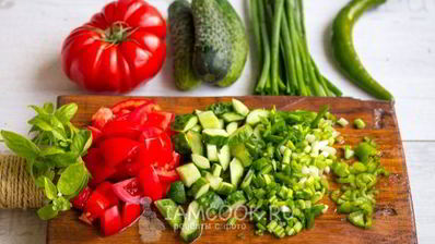 арбузный гаспачо