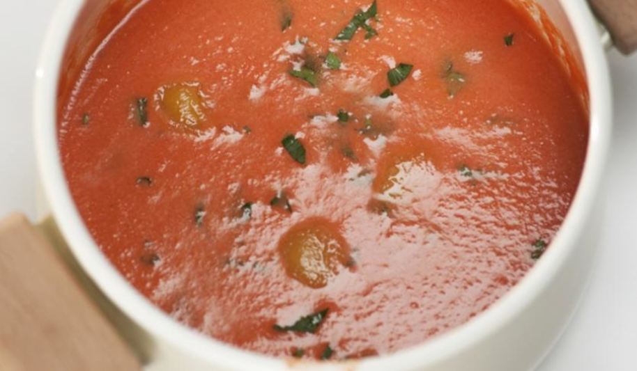 Рецепт гаспачо с апельсиновым льдом