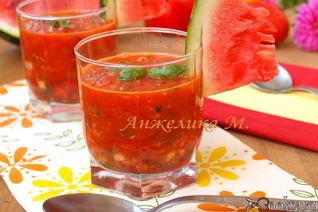 Гаспачо с арбузом