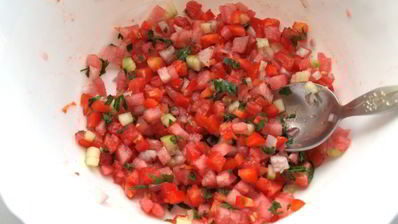 гаспачо с арбузом