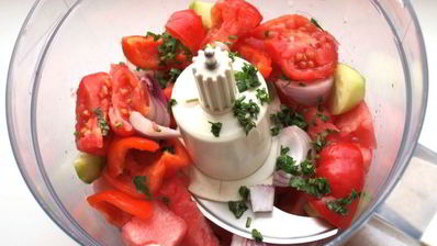 гаспачо с арбузом