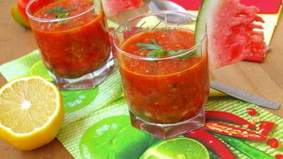 гаспачо с арбузом