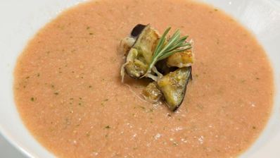 гаспачо с баклажанами