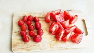 гаспачо с клубникой