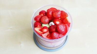 гаспачо с клубникой