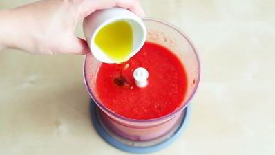 гаспачо с клубникой