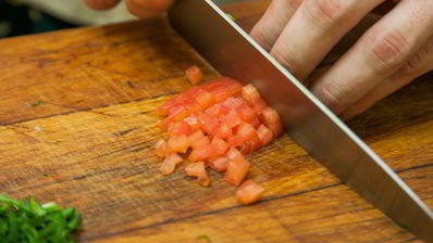 гаспачо с крабовыми палочками