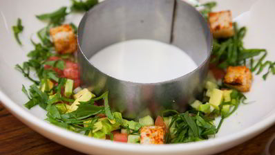 гаспачо с крабовыми палочками