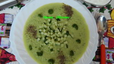 зеленый гаспачо