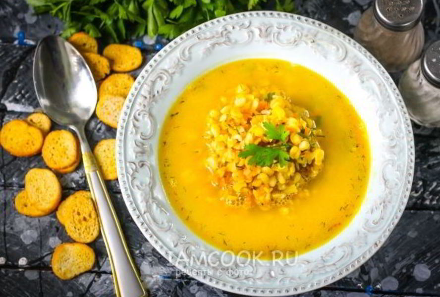 Гороховый суп без картошки