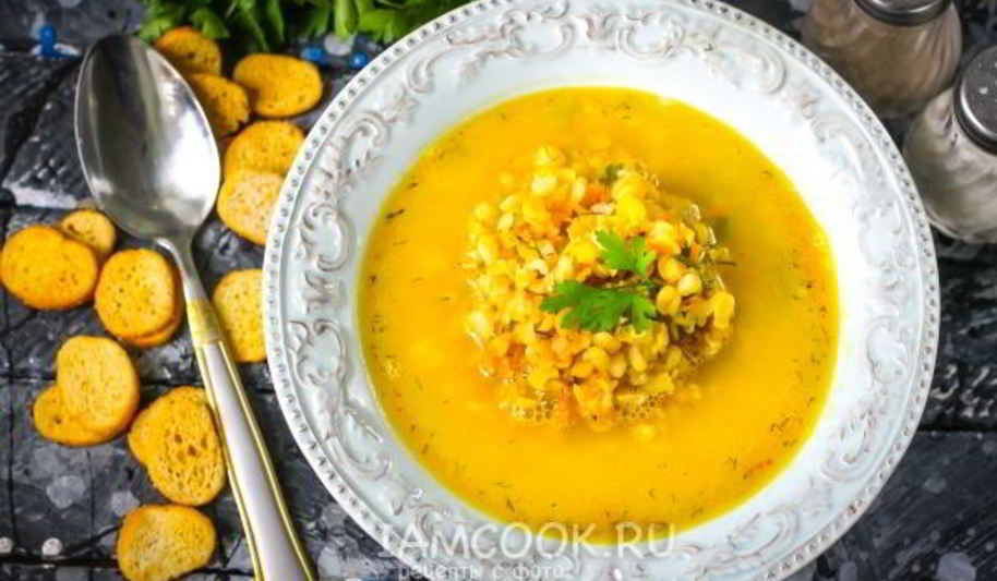 Рецепт горохового супа без картошки