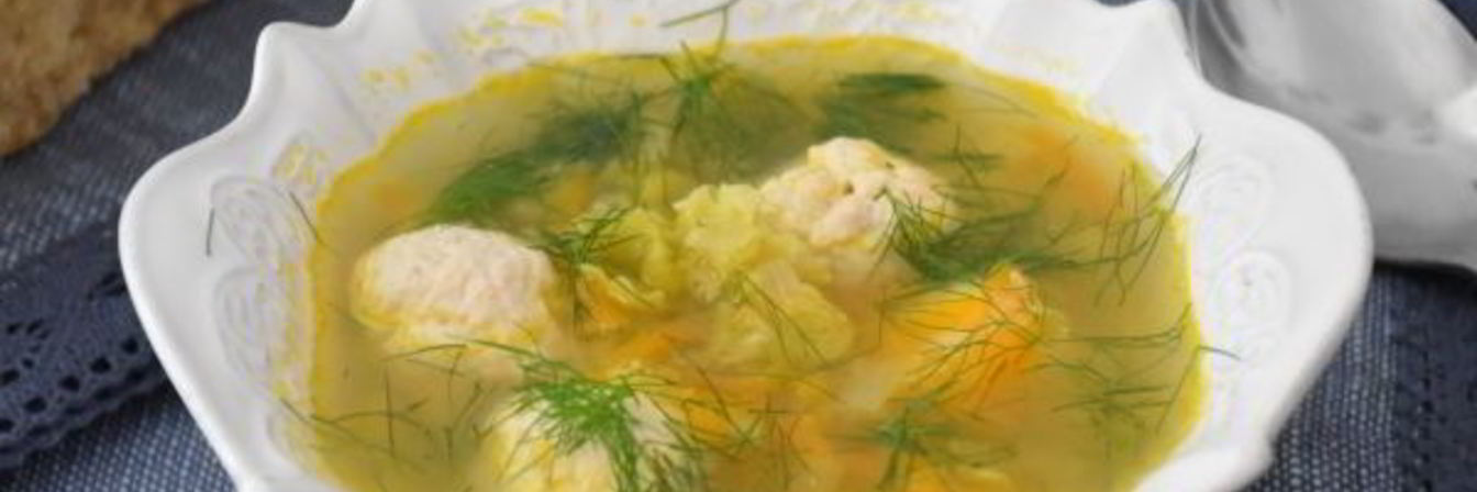 Гороховый суп с фрикадельками