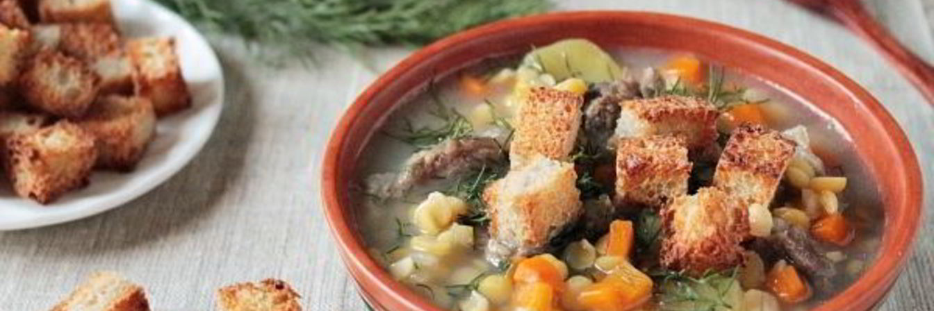 Гороховый суп с говядиной в мультиварке