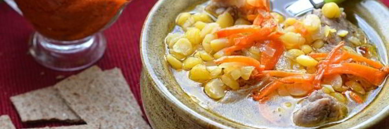 Гороховый суп с говядиной