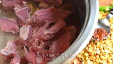 гороховый суп с говядиной