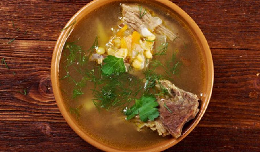 Рецепт горохового супа с говяжьими ребрышками