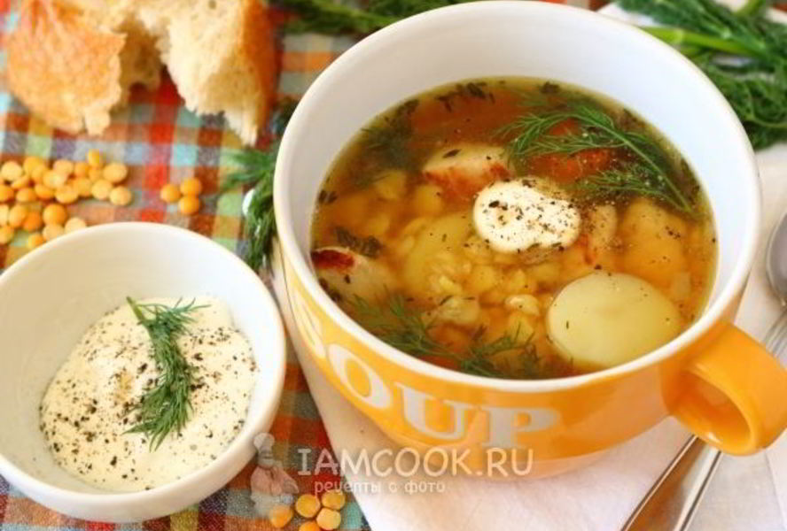 Гороховый суп с индейкой