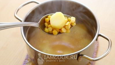 гороховый суп с индейкой