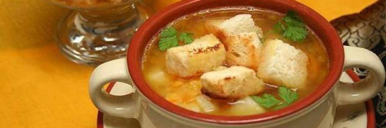 Гороховый суп с копченостями