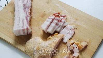 гороховый суп с копченым салом