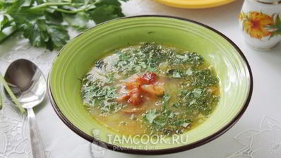 гороховый суп с копченым салом