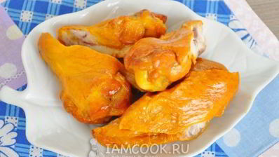 гороховый суп с копчеными крылышками