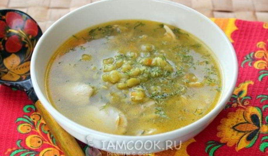 Рецепт горохового супа с куриными бедрами