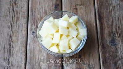 гороховый суп с плавленым сыром